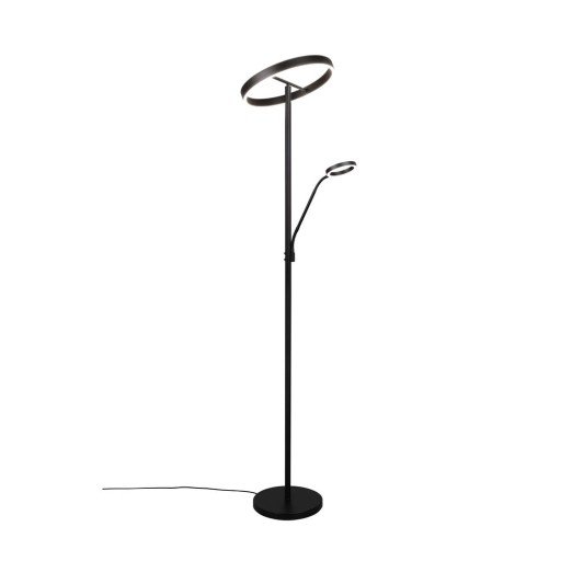 Lampadar negru LED (înălțime 180 cm) Willis – Trio