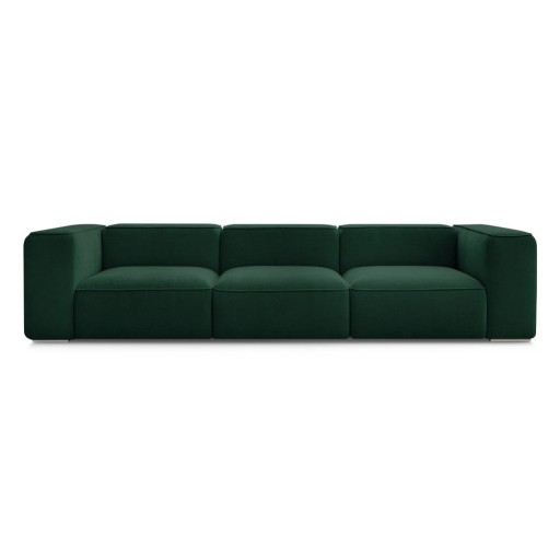 Canapea verde-închis 345 cm Zephyr – Bobochic Paris