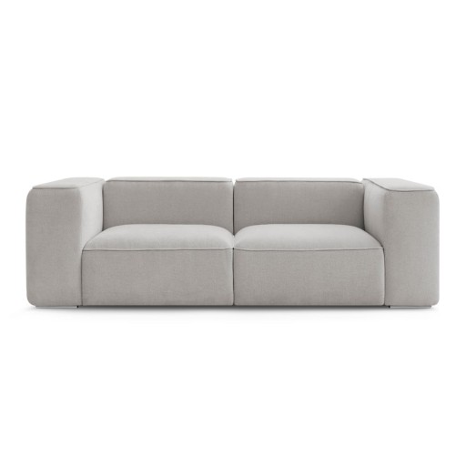 Canapea gri deschis 255 cm Zephyr – Bobochic Paris