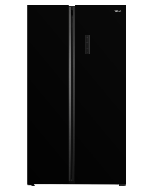 Combina frigorifica Side by Side Teka Maestro RLF 74917 GBK Full NoFrost  2 usi  627 litri  Clasa E  Full Black