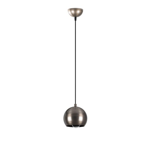 Lustră argintie cu abajur din metal ø 30 cm Berceste – Opviq lights