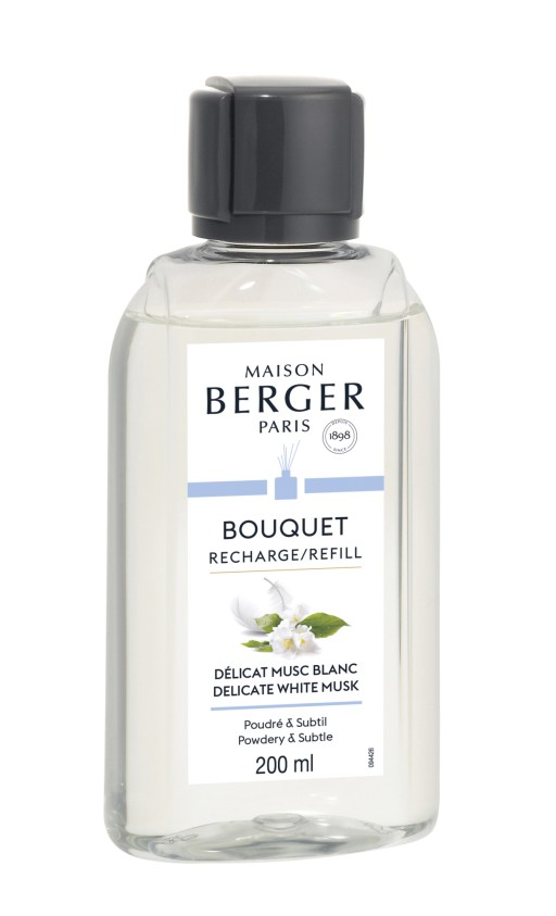 Parfum pentru difuzor Maison Berger Delicate White Musk  200ml