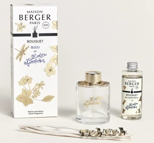 Difuzor parfum camera Maison Berger Lolita Lempicka Bijou Transparent cu parfum 100ml