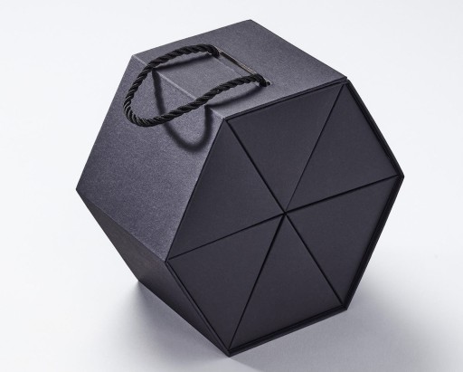Cutie cadou Folda RollaBox  inchidere magnetica  Black