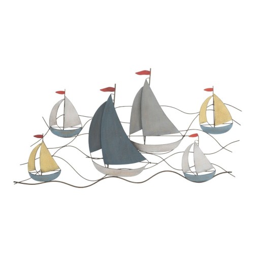 Decorațiune de perete Mauro Ferretti Sea, 114,5 x 62,5 cm