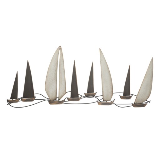 Decorațiune de perete din metal 119x51 cm Regata – Mauro Ferretti