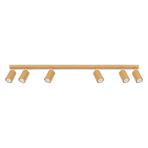 Plafonieră aurie 6,5x117 cm Gleam – Nice Lamps