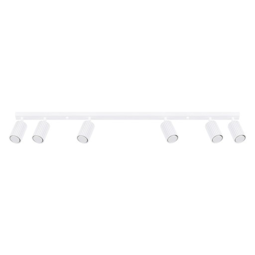 Plafonieră albă 6,5x117 cm Gleam – Nice Lamps