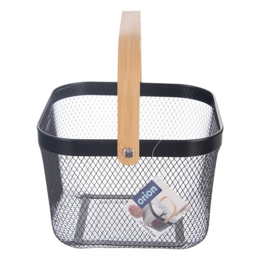 Coș de depozitare din sârmă din metal 24,5x24,5x30 cm Radka – Orion