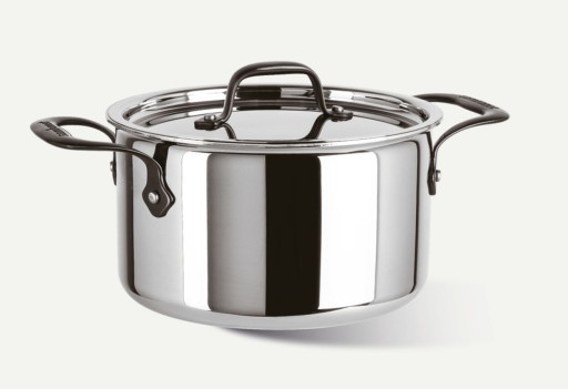 Oala cu capac Sambonet Home Chef  inductie  d24cm  5.9 litri  inox