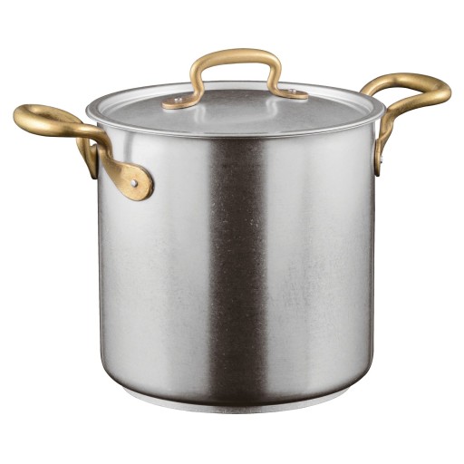 Oala cu capac Sambonet 1965 Vintage  inductie  d20cm  5.5 litri  inox vintage