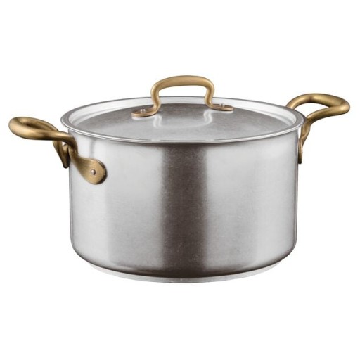 Oala cu capac Sambonet 1965 Vintage  inductie  d20cm  3.8 litri  inox vintage