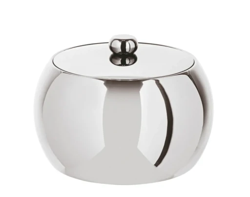 Recipient gheata Sambonet Sphera d14cm  h 10cm  inox placat cu argint