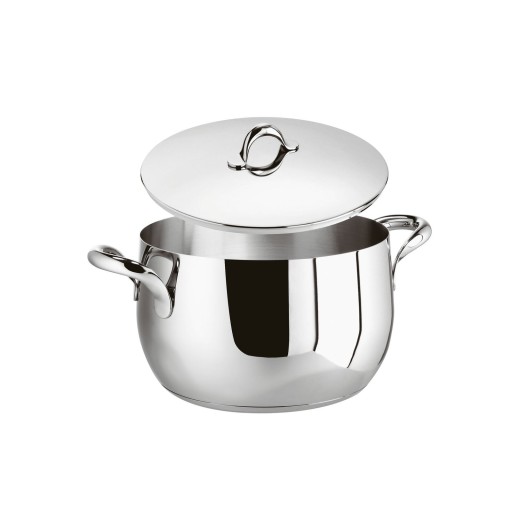 Oala cu capac Sambonet Kikka  d16cm  2.3 litri  inductie  inox