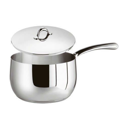 Cratita cu coada si capac Sambonet Kikka  d14cm  1.2 litri  inductie  inox