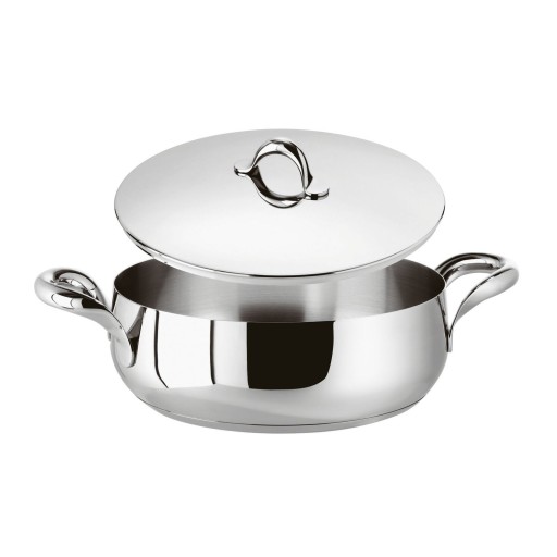 Cratita cu capac Sambonet Kikka  d24cm  3.4 litri  inductie  inox