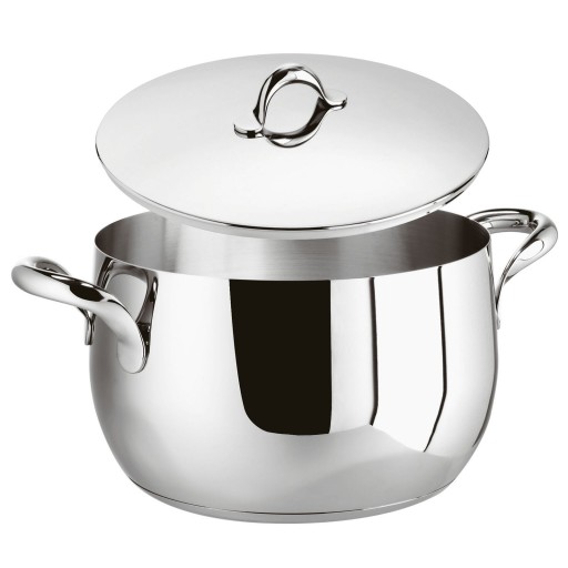 Oala cu capac Sambonet Kikka  d28cm  10.2 litri  inductie  inox