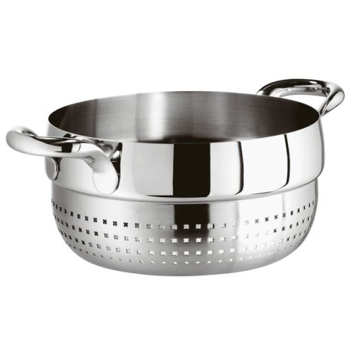 Vas perforat pentru gatire aburi Sambonet Kikka 24cm  inox