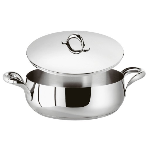 Cratita cu capac Sambonet Kikka  d28cm  5.4 litri  inductie  inox