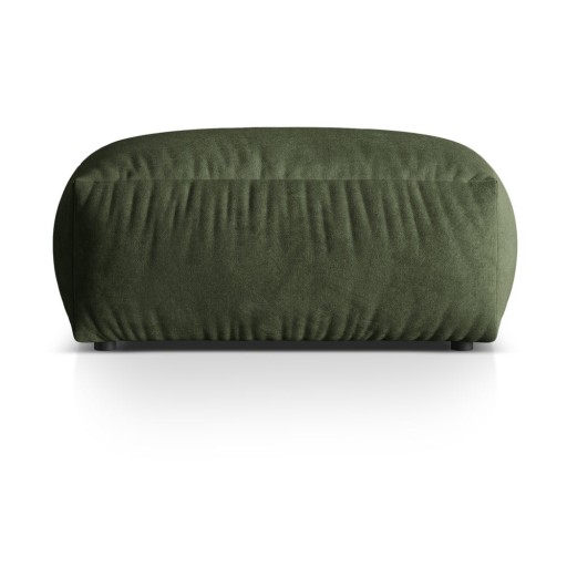 Taburet modular verde cu tapițerie din catifea Martina – Micadoni