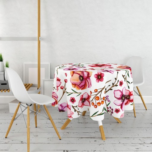 Fata de masa, Pearl Home - Kitchen, 994PRL1115, Poliester , Imprimeu 3D, Multicolor