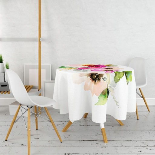 Fata de masa, Pearl Home - Kitchen, 994PRL1125, Poliester , Imprimeu 3D, Multicolor