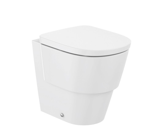 Vas wc Roca Tura Rimless back-to-wall  50x36cm  alb