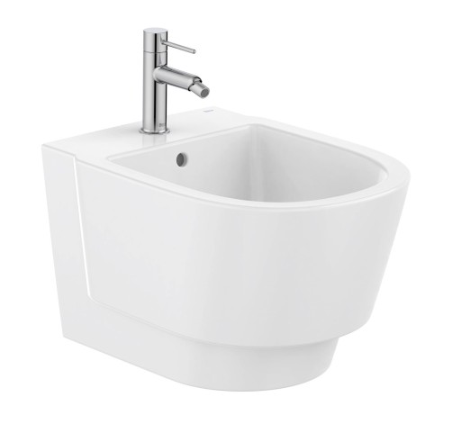 Bideu suspendat Roca Tura 50x36cm  alb