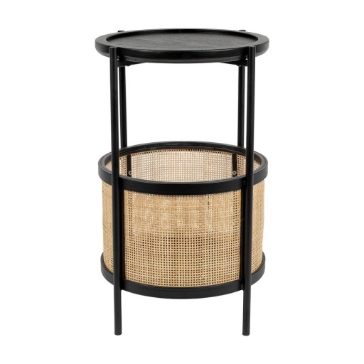 Măsuță auxiliară rotundă ø 30 cm Makoto – White Label