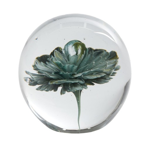 Prespapier din sticlă (înălțime 8 cm) Flower – Light & Living