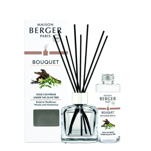 Difuzor parfum camera Maison Berger Ice Cube cu parfum Under the Olive Tree 100ml
