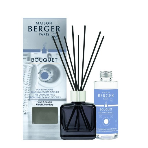 Difuzor parfum camera Maison Berger Ice Cube cu parfum Laundry 100ml