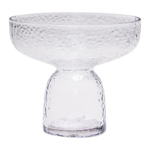Vază din sticlă lucrată manual (înălțime 19 cm) Aino – Hübsch