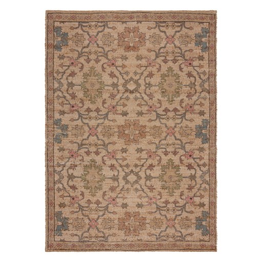 Covor în culoare naturală țesut manual din amestec de iută 160x230 cm Celine Jute Global – Flair Rugs
