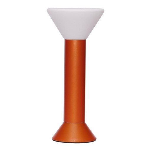 Veioză portocalie cu intensitate reglabilă (înălțime 30 cm) Flash – Hübsch