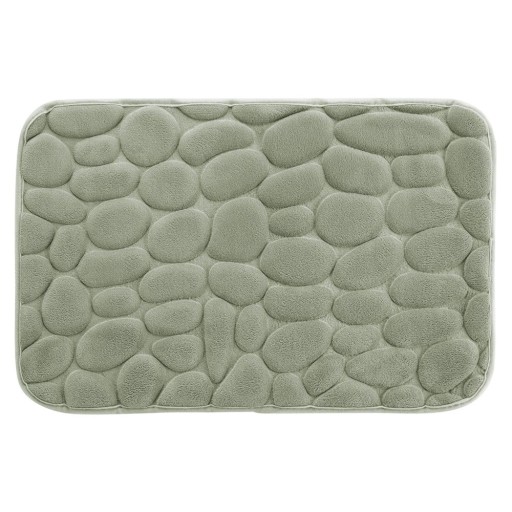 Covoraș de baie verde 50x80 cm Ricochet – douceur d'intérieur