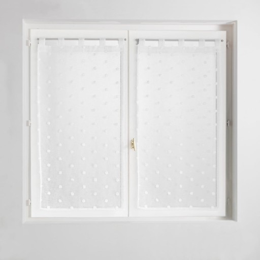 Perdea albă 60x120 cm Pompinou – douceur d'intérieur
