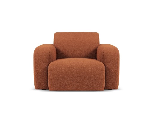 Fotoliu, Molino-101, Micadoni Home, 105x95x72 cm, tesatura boucle, maro