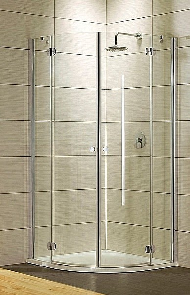 Cabina de dus semirotunda Radaway Torrenta PDD 80x80cm