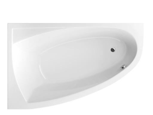 Cada baie asimetrica Radaway Rineia 150x95cm  acril  orientare stanga