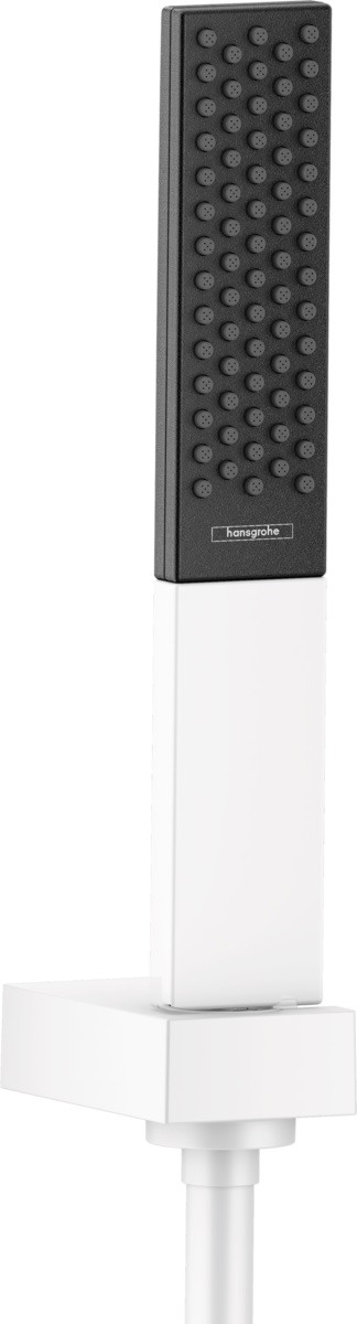 Set de dus Hansgrohe Rainfinity 100 cu para de dus 1jet   agatatoare si furtun 160cm  alb mat