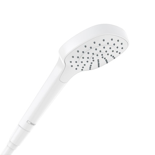 Para de dus Hansgrohe Croma E 1jet EcoSmart 9 l/min alb mat