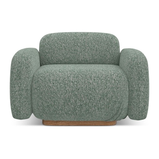 Fotoliu modular verde deschis Ailani – Makamii