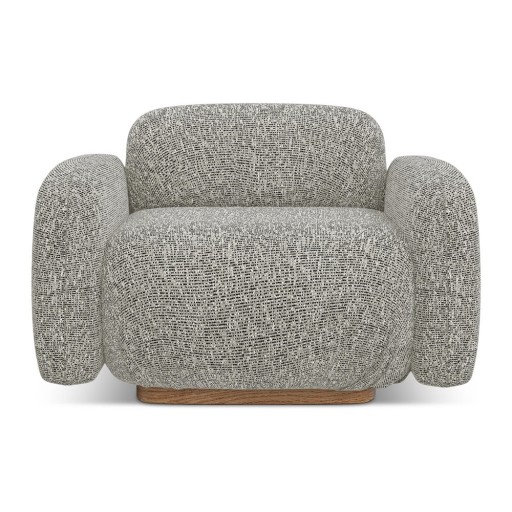Fotoliu modular gri Ailani – Makamii