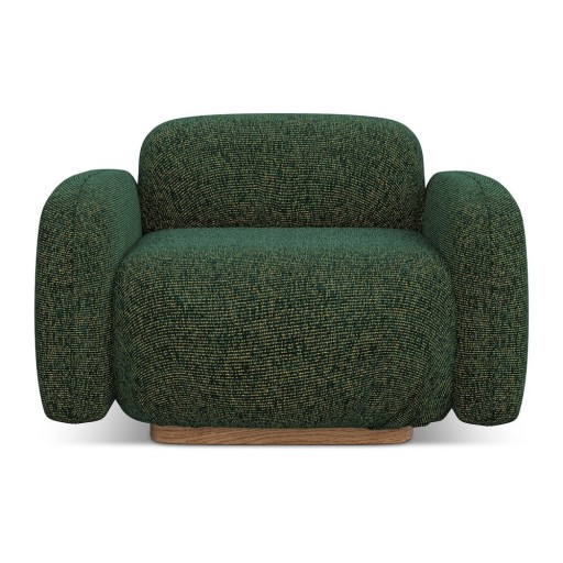 Fotoliu modular verde închis Ailani – Makamii