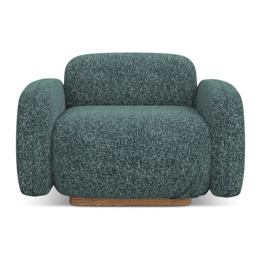 Fotoliu modular turcoaz Ailani – Makamii