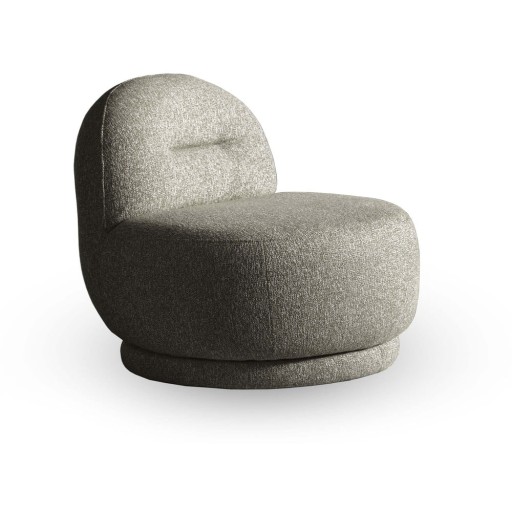 Fotoliu gri/maro Ovo – Miuform