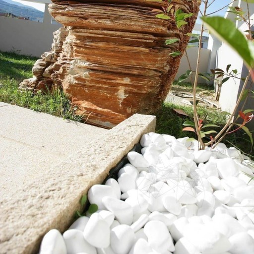 Pebbles Marmura Alba Thassos, 3-6 cm KG