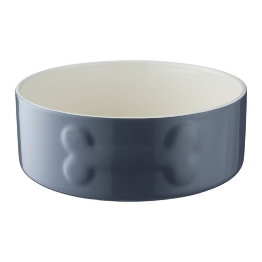 Bol pentru câine Mason Cash, ø 20 cm, gri alb