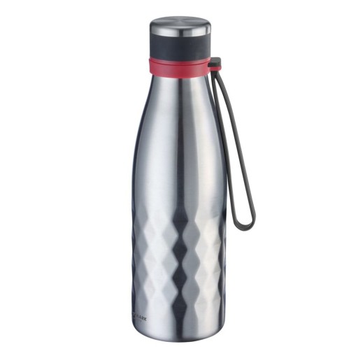 Sticlă gri deschis de călătorie din silicon și oțel inoxidabil 550 ml Viva – Westmark